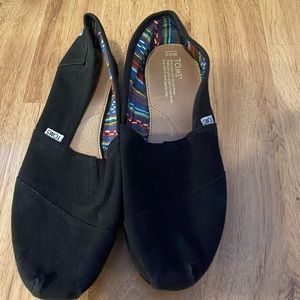 Men’s Tom’s Classic Canvas black Slip on